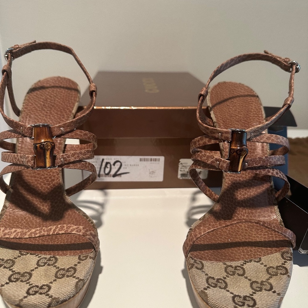 Gucci platform sandals - Picture 10 of 10